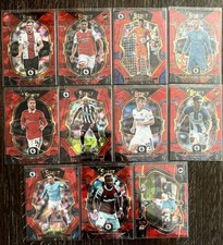 2022-23 Select Prizm Premier League Mezzanine Red Ice Meslier Eriksen Sarmiento