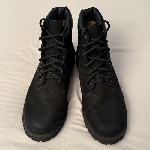 TIMBERLAND Men’s Boots Primaloft 200 Gram Size 5.5M Black Suede Shoes Tims