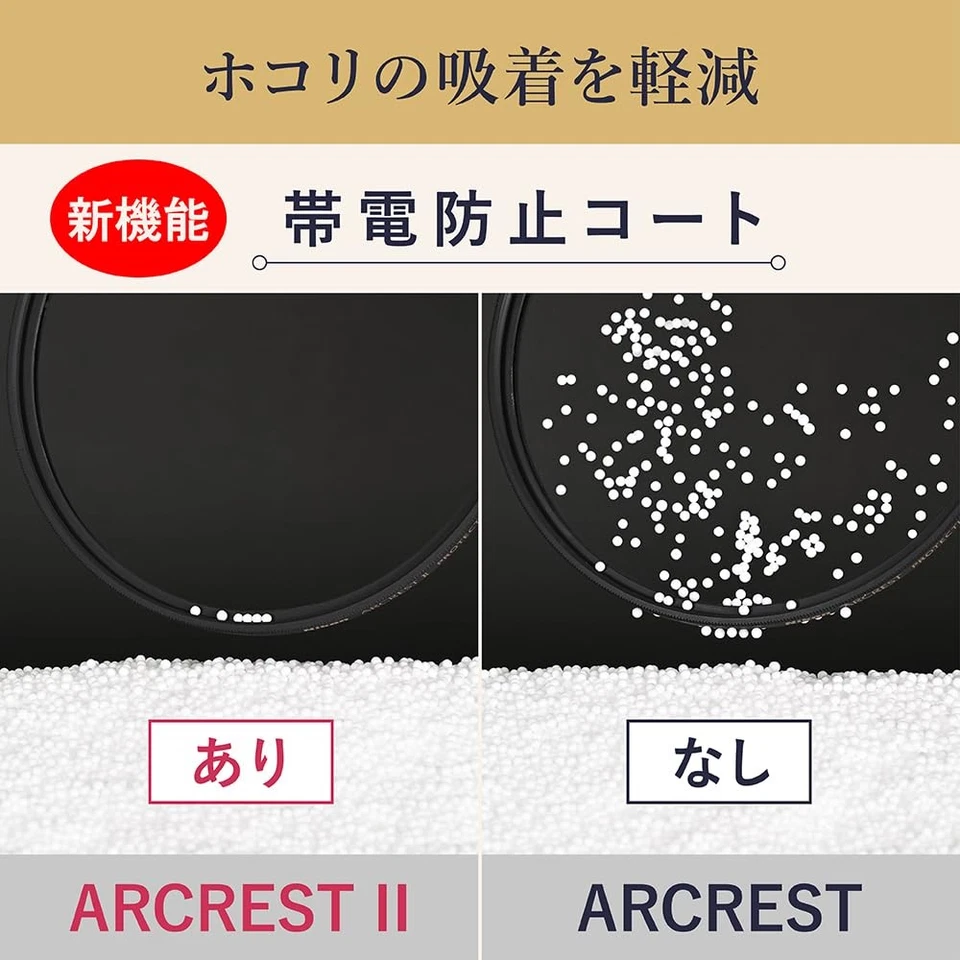 Nikon ARCREST II Lens Protection Filter 46-95mm ARII-PF Series, Ship From Japan - Image 2 of 4