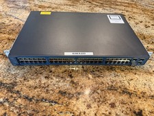 Cisco Catalyst 3560 V 2 Series 48-Port PoE Network Switch WS-C3560V2-48PS-S