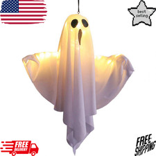 Halloween Party Decorations LED Hanging Ghosts,Outdoor Cute Flying Ghosts