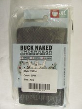 Duluth Trading Co. Men  s Buck-Naked Performance Briefs Size XL Gray New