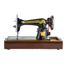 220V Vintage Sewing Machine Compact Home Sewing Machine Electric Foot Pedal ⭐