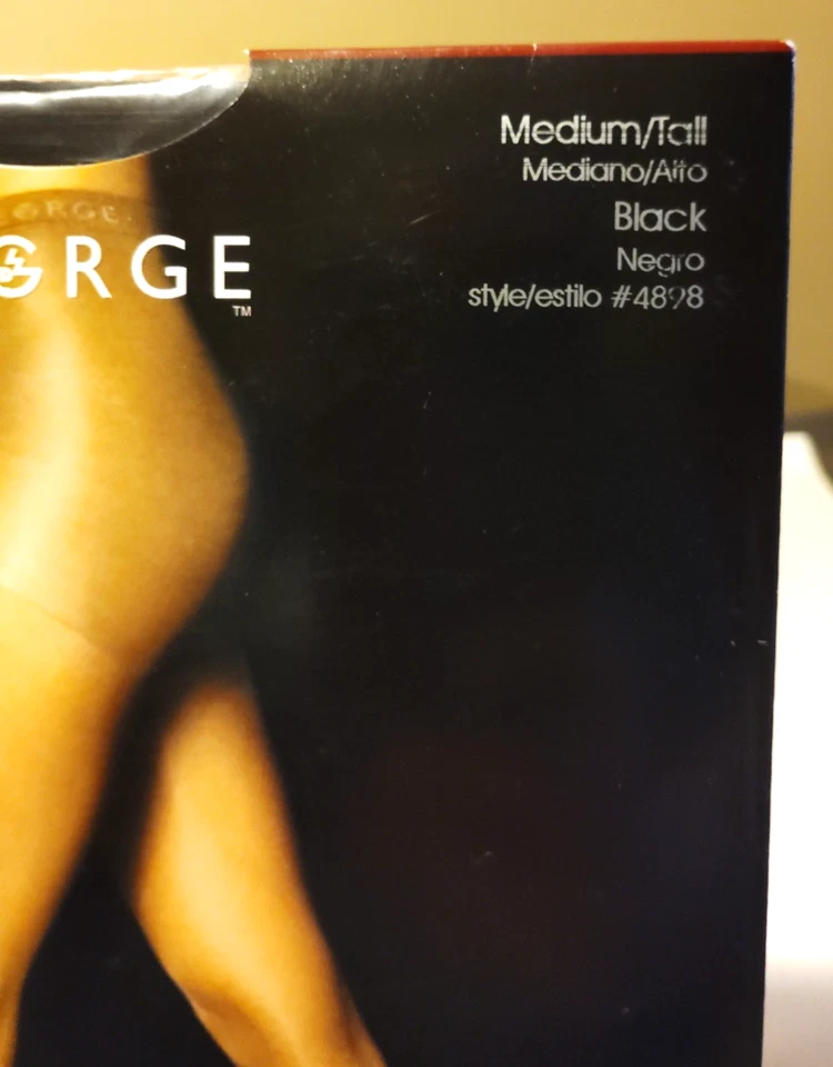 NUEVO Sandalia George Firm Support Control Top Mediana Alta Negra Foto 4 de 4