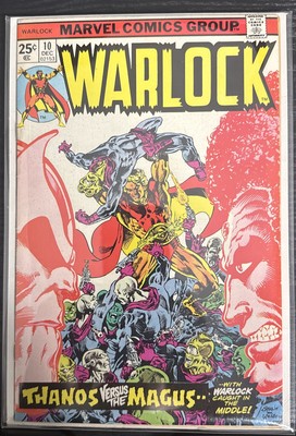 Warlock #10 (Marvel Comics December 1975) (B&C)