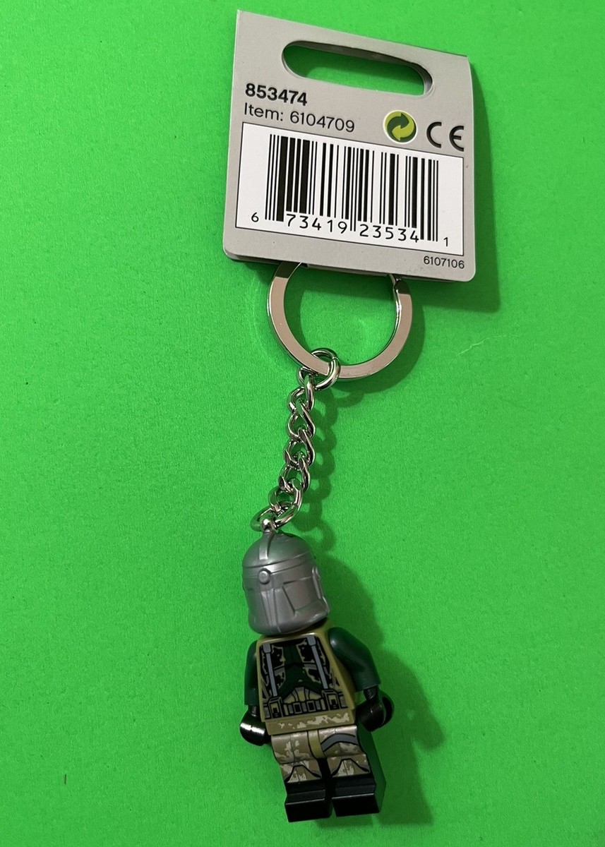 NWT Lego Star Wars Minifigure Keychain - Commander Gree (853474