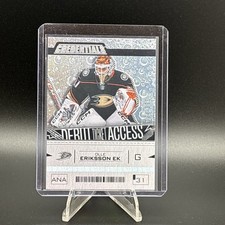 Olle Eriksson Ek 2023-24 UD Credentials #130 Debut Ticket Access /999