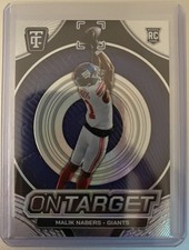 2024 Panini Totally Certified - On Target Malik Nabers #4 (RC)