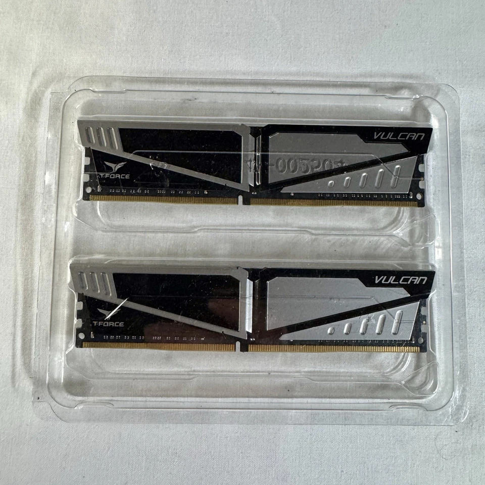 Team Group Vulcan 16GB 2x8GB T Force DDR4 2666MHz RAM 1.2V TLGD48G2666HC15BBK - Image 4 of 4