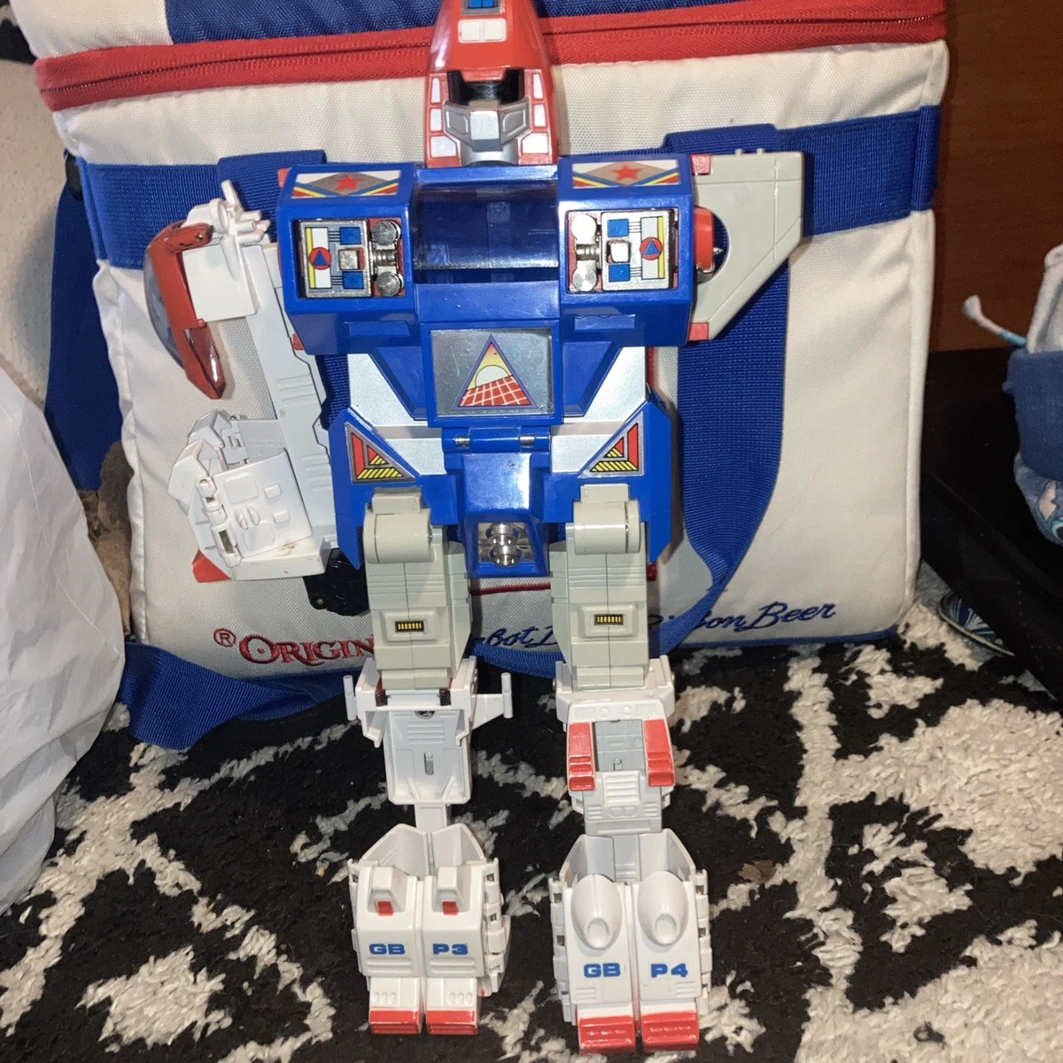 GOBOTS LEADER-1 JET F-15 1985 Bandai Tonka Vintage Action