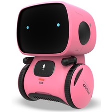 Robots for Girls 3-5, Interactive Smart Robotic with Touch Sensor, Voice Cont