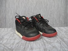 Nike Jordan Jumpman Pro Toddler Sneakers Black Red Youth Size 7C Shoes