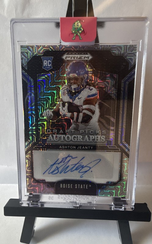 2025 Panini Draft Picks Autographs Ashton Jeanty #DPA-AJE Mojo Prizm /25(AU, RC)
