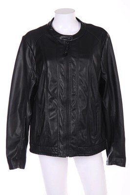 CECIL Kunstlederjacke Lederjacke Faux Leather XL schwarz NEU