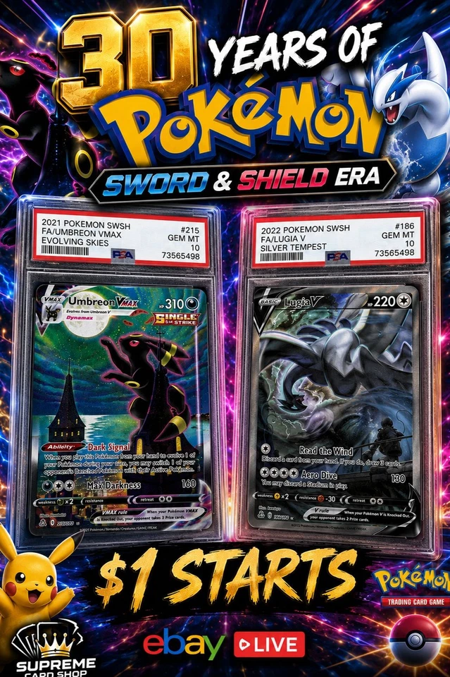 Pokemon 30th Anniversary Saga - Sword & Shield