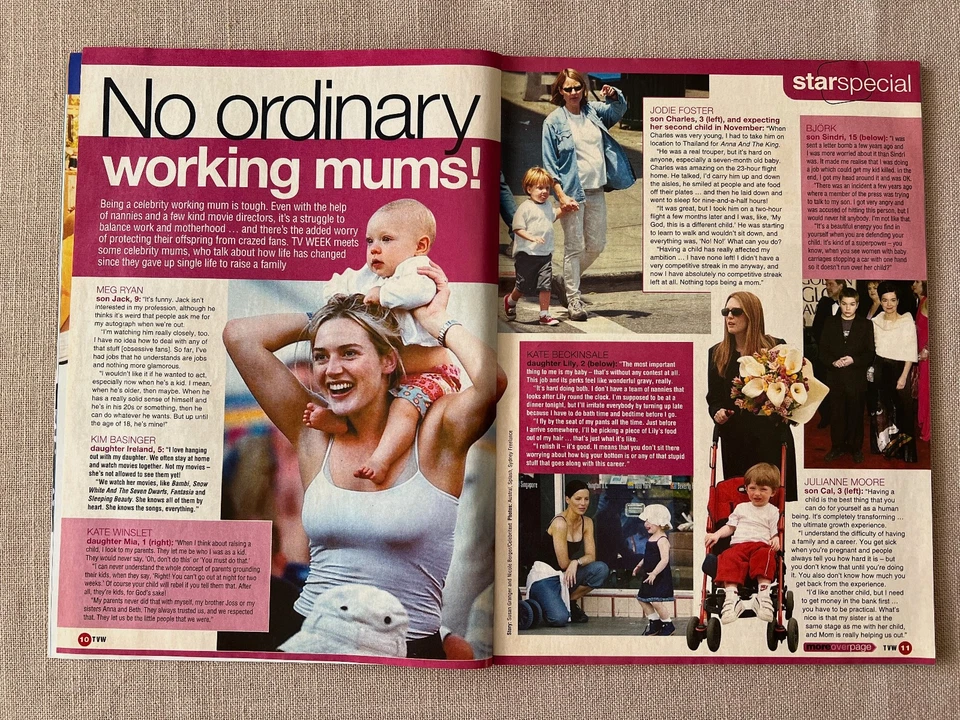 Vintage television - "Australian TV Week" Sep 2001 Victoria Beckham (Posh Spice) - Image 3 of 4