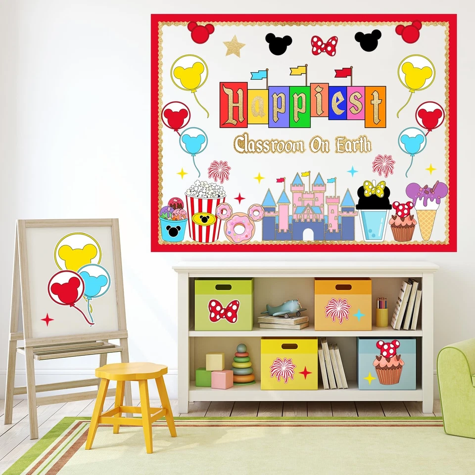 Magical Mouse Classroom Bulletin Board Decoration Happiest Class room on Eart... - Image 2 of 4