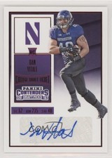 2016 Panini Contenders Draft Picks College Ticket Red Foil Dan Vitale Auto x5u