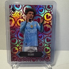 Topps Chrome Premier League 25/26 Oscar Bobb Stoppage Time Heartbreakers