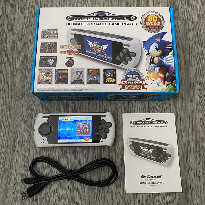 Sega Mega Drive Ultimate Portable Game Player 80 Built in Games Good Condition