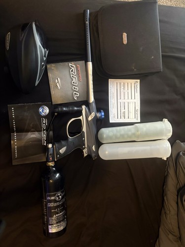 Proto Rail Paintball Marker Package Barrel Loader Tank Pods Carrying Case