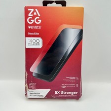 ZAGG InvisibleShield Glass Elite for iPhone 16 Pro Max 6.9 2024 Screen Protector