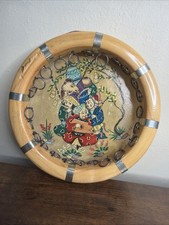 Persian DAF UZBEK DOIRA Musical Instrument 9" TAMBOURINE Percussion HAND PAINTED