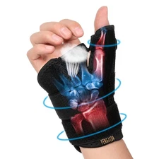 Thumb Brace - Carpal Tunnel Wrist Brace Relief and Tendinitis Arthritis Sprained