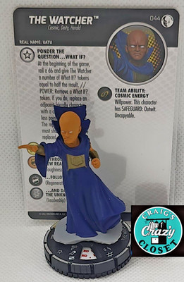 WizKids HeroClix The Watcher 044 Marvel Studios Disney Plus Super Rare