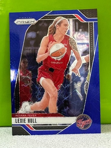 Lexie Hull 2024 Panini Prizm WNBA - Blue Velocity Prizm #16 Indiana Fever