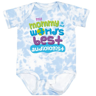 #ad Inktastic Audiologist Mom Quote Childs Baby Bodysuit Worlds Best My Is Mommy $19.99
