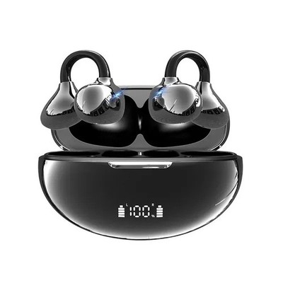 Wireless Clip On Ohrhörer Bluetooth 5.3 Open Ear Kopfhörer für Android & iPhone