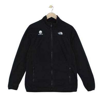 North Face Fleecejacke Herren Größe L Schwarz Outdoor Freizeit Full Zip