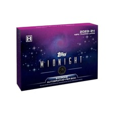 2023-24 Topps Midnight Basketball Hobby Box *3 Chrome Autographs* (Sealed)