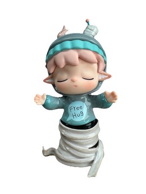 MiMi Designer Vinyl Figure Free Hug Art Toy Kawaii Pop Mart Style