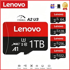 Lenovo Micro SD Card Class 10 High Speed 4K TF Memory Card Camera Videos Games