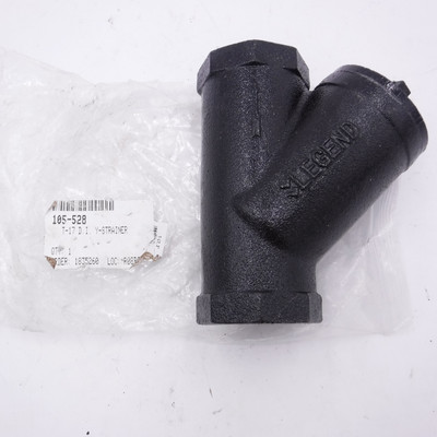 2'' Legend Valve T-17 Cast Iron Closure Plugged Y-Strainer 105-528