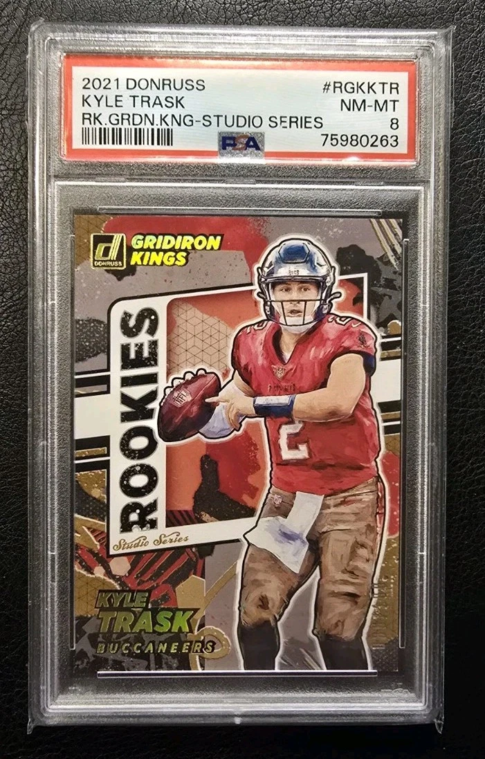 Kyle Trask Panini Donruss Rookie Gridiron Kings #RGKKTR Studio Series