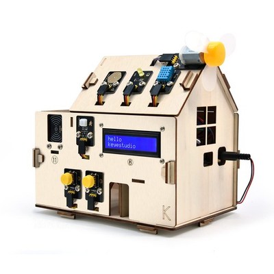 KEYESTUDIO IOT ESP32 Smart Home Starter Kit for Arduino and... 