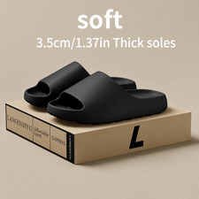 Cloud Slides Thick Sole Indoor House Slippers Soft Cushion Bathroom ShowerSandal