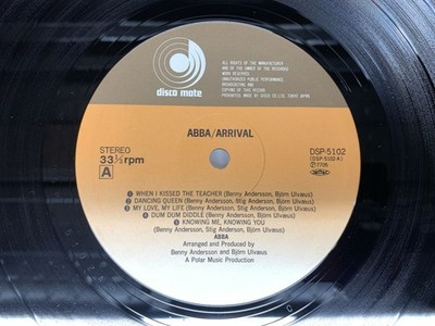 Abba Arrival Japan LP OBI [15029ER] | eBay
