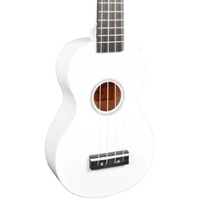 Mahalo Rainbow Series MR1 Soprano Ukulele White