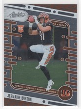 #166 Jermaine Burton 2024 Panini Absolute RC Cincinnati Bengals