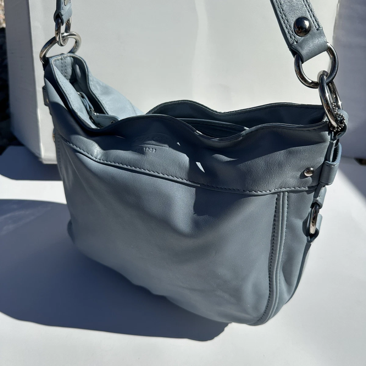 Coach Hobo Bags Blue Bags & Handbags for Women for sale | eBay