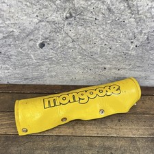 Vintage Mongoose BMX FRame Pad Yellow Old Sch...
