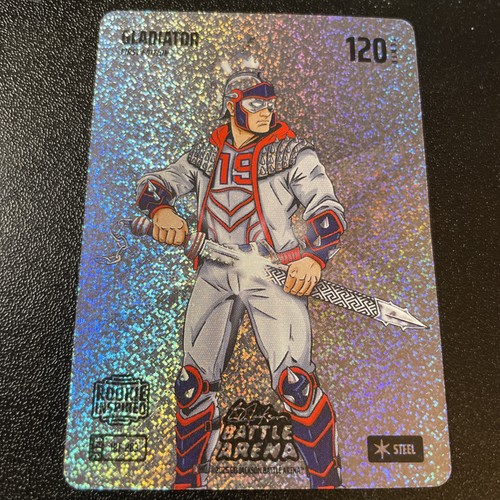 2026 Bo Jackson Battle Arena Gladiator Roman Anthony Steel Icon Battlefoil