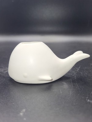 Fred Genuine Fancy Ceramic Mini Air Plant/Succulent Holder, Regular, Whale