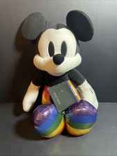 Disney Mickey Mouse Plush   14 Inch Pride Collection