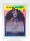 KHAMAN MALUACH 2025-26 TOPPS HOOPS 1989 SIGNATURES ROOKIE AUTO HOLO Q6196