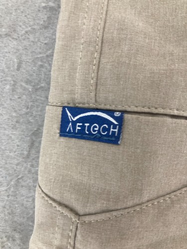 AFTCO Khaki Shorts Mens 34 Fishing Cargo - Picture 4 of 9